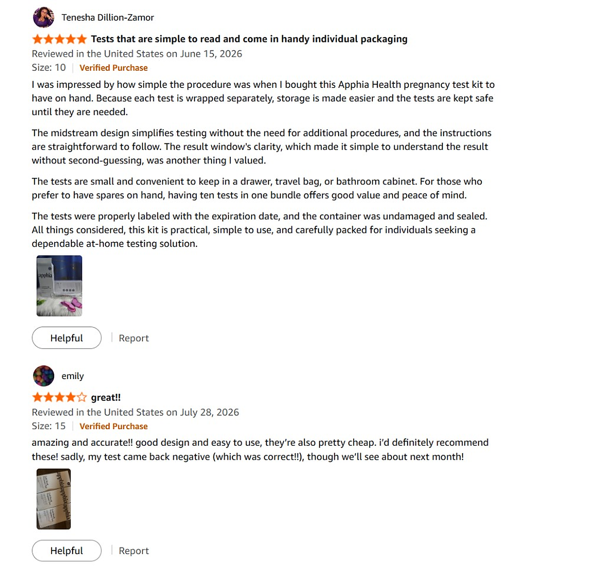 Amazon customer feedback detail