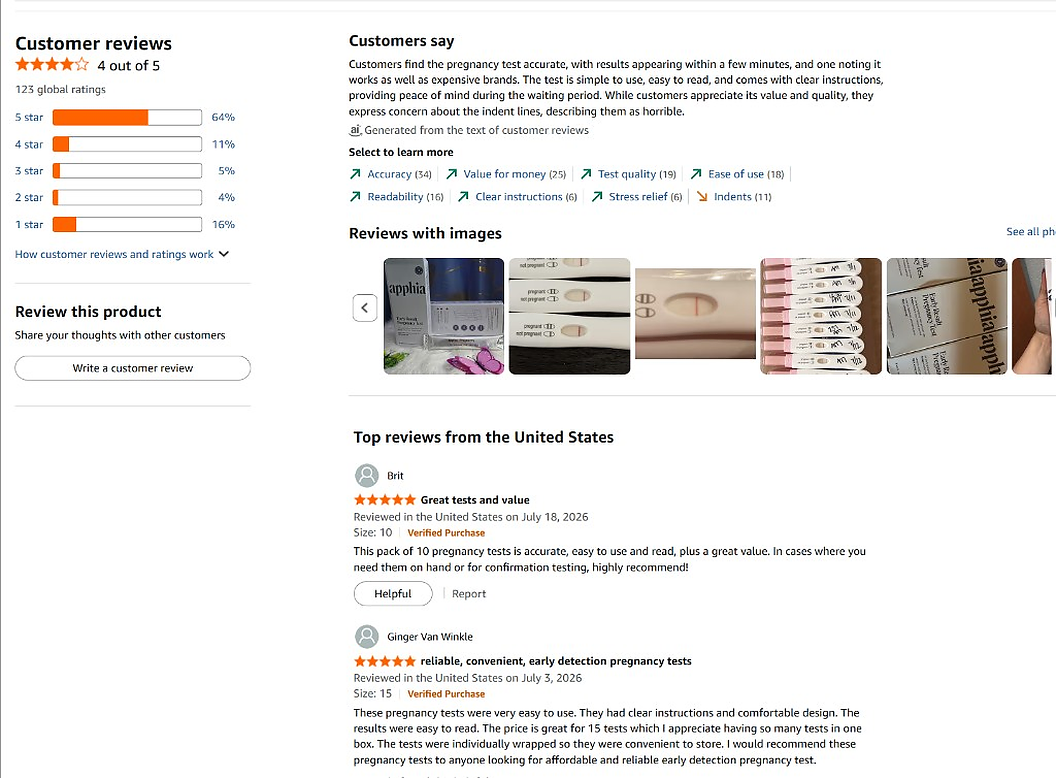 Amazon reviews summary presentation